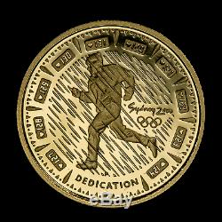2000 Australia 8-Coin Gold Sydney Olympics Proof Set SKU#182182