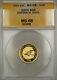 2000 Australia Nugget $25 Dollar Gold Coin Anacs Ms-68 Dcam Gem Sb