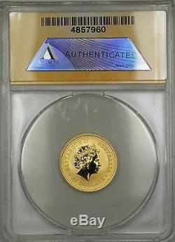 2000 Australia Nugget $25 Dollar Gold Coin ANACS MS-68 DCAM GEM SB