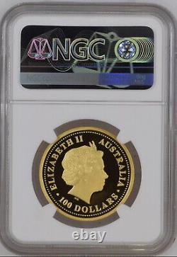 2000 Australian 1oz Lunar Dragon NGC-UC-PF70-Population? Only 10? Extremely Rare