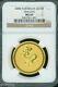 2000 G$100 Australia 1 Oz. Gold Coin Year Of The Dragon Lunar Zodiac Ngc Ms69