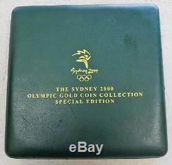 2000 Gold Sydney Olympic (7) Australia $100 Dollar Gem Proof Coin Set Perth Mint