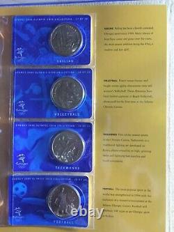 2000 Sydney Olympic Games Set Of 28 $5 Sport Coins Issuer Royal Australian Mint