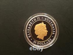 2000 The Australia 2000 Bi-Metal Millennium Coin $20 Gold/Silver