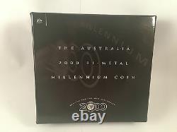 2000 The Australia 2000 Bi-Metal Millennium Coin $20 Gold/Silver