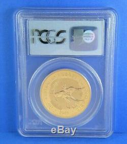 2000 WTC 911 Ground Zero $100 Australian Nugget Gold Coin Certified PCGS GEM UNC
