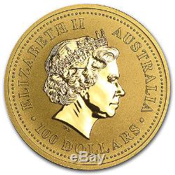 2001 1 oz Gold Australian Lunar Year of the Snake Lunar Coin SKU #8983