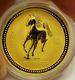 2002 Australia $100 1oz Gold Lunar Year Of The Horse, Gem In Original Capsule