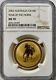 2002 Australia 1oz Gold Year Of The Horse Ngc Ms-70