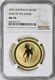 2002 Australia 1oz Gold Year Of The Horse Ngc Ms-70 Rare Lunar Series 1 Perfect