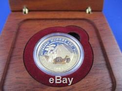 2003 $100 AUSTRALIAN NUGGET PROSPECTOR SERIES 1oz GOLD PROOF ISSUE COIN