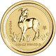 2003 Australia 1/20 Oz Gold Year Of The Goat $5 Bu Encapsulated