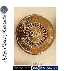 2003 Coronation Golden Jubilee Stamp + 2022 Australian Commonwealth Games Coins