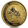 2004 1 Oz Australian Gold Kangaroo Perth Mint Coin. 9999 Fine Bu In Cap