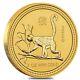 2004 2 Oz Gold Lunar Year Of The Monkey Bu Australian Perth Mint (series I)