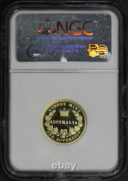 2005 Australia $25 Gold 150th Anniv. Sovereign NGC Gem PR One Of 1st 1000 Struck
