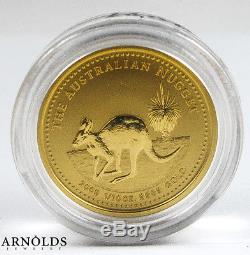 2005 Australian 15 Dollars Nugget Proof Gold Coin 1/10 OZ. 9999 Gold