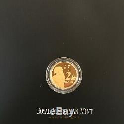 2005 Gold Australian Proof Set Six Coin Set Royal Australian Mint