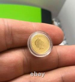 2006 1/20 oz. 9999 Gold Coin Australia Lunar Series Dog $5