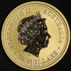 2006 1/4 Oz Gold Australian Nugget Beautifully Struck Coin Free Shipping USA