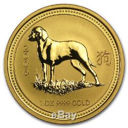 2006 Australia 1 oz Gold Lunar Dog BU (Series I) SKU #11157