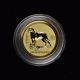 2006 Australia Perth Mint Lunar I $5 1/20 Oz 9999 Gold Coin Year Of The Dog