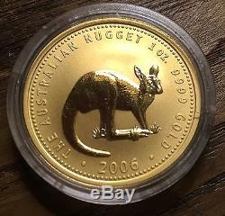 2006 Australian Gold Nugget BU Beautiful 1 oz coin Free Shipping Bonus Silver