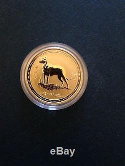 2006 RARE Australian Chinese Lunar 1 oz Year Of The Dog Gold Coin 1ST EDITION