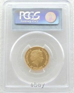 2008 Australia Kangaroo Sunset $25 Dollar Gold Proof Coin PCGS PR70 DCAM Pop 1