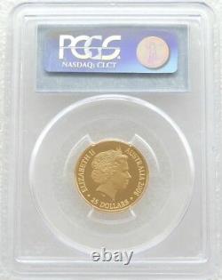 2008 Australia Kangaroo at Sunset $25 Dollar Gold Proof Coin PCGS PR69 DCAM