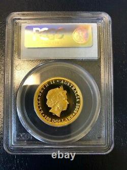 2008-P Australia $100 1 oz. 9999 Gold Koala PCGS Gem Proof DCAM High Relief