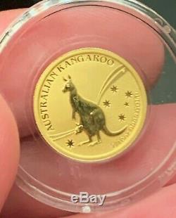2009 1/10th oz Australian Gold Kangaroo Coin (BU)