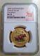 2009 Australia Gold 1/2 Oz $50 Lunar Year Of The Ox Series 2 Colorized Ngc Ms70