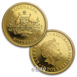 2009 Australia 2-Coin Perth Mint Sovereign MS/PR70 PCGS (FS)