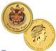 2010 1/20 Oz Gold Australian Perth Mint Lunar Colorized Year Of The Tiger Coin