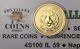 2010 Australia $15 Lunar Ii Year Of The Tiger 1/10 Oz Gold Bu Coin. Very Rare