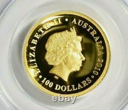 2010 Australia 1 Oz Gold Koala Pcgs Pr 69 Dcam -first Strike- $2,528.88