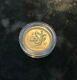 2010 Australia Lunar 1/10 Oz Gold Snake Coin Mint Capsule Low Mintage