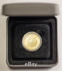 2010 The year of the Tiger PROOF 1/4 Oz Gold Australia 25$ Lunar 2