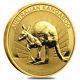 2011 1 Oz Australian Gold Kangaroo Perth Mint Coin. 9999 Fine Bu In Cap