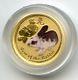 2011 Australia Lunar Rabbit $5 1/20 Oz. Gem Bu Sealed. 9999 Perth Mint Colorized