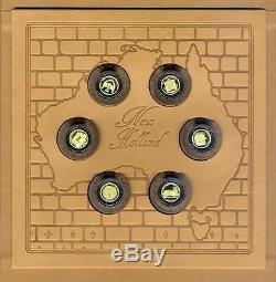 2011 Australian Convict Past Heritage Sites Gold Coin Collection