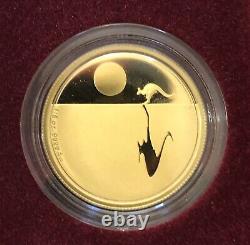 2011 Kangaroo at Sunset $25 1/5oz GOLD PROOF Coin RAM Coin 0686/1000 Iconic
