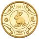 2011 Lunar Year Of The Rabbit 1/10oz. 9999 Gold Proof Coin
