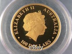 2011-P 1 oz Gold Perth Mint Australian Nugget Proof Coin PCGS PR70 First Strike