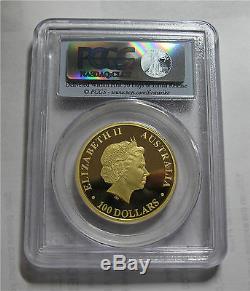 2011-P AUSTRALIA $100 DOLLARS GOLD NUGGET 25TH ANNIVERSARY PR69 PCGS 1500 minted