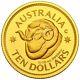 2011 Ram's Head Dollar $10 Gold Proof Coin, Royal Australian Mint
