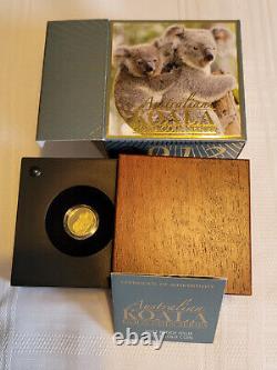 2012 1/10 oz Gold Coin Australian Koala 153/5000 Minted