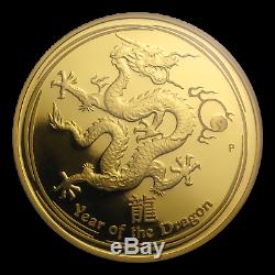 2012 1 oz Gold Lunar Year of the Dragon PR-69 PCGS (SII) SKU #86661