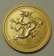 2012 Australia $15 Gold Coin Year Of The Dragon 1/10 Oz